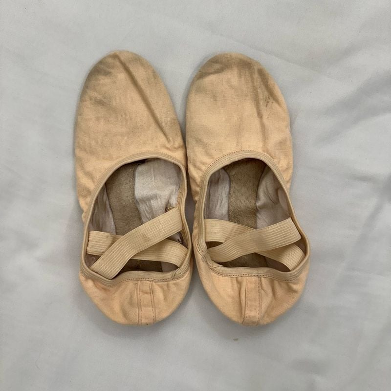 Sd 120 Sapatilha Meia Ponta Salmon Super Pro Só Dança Usado