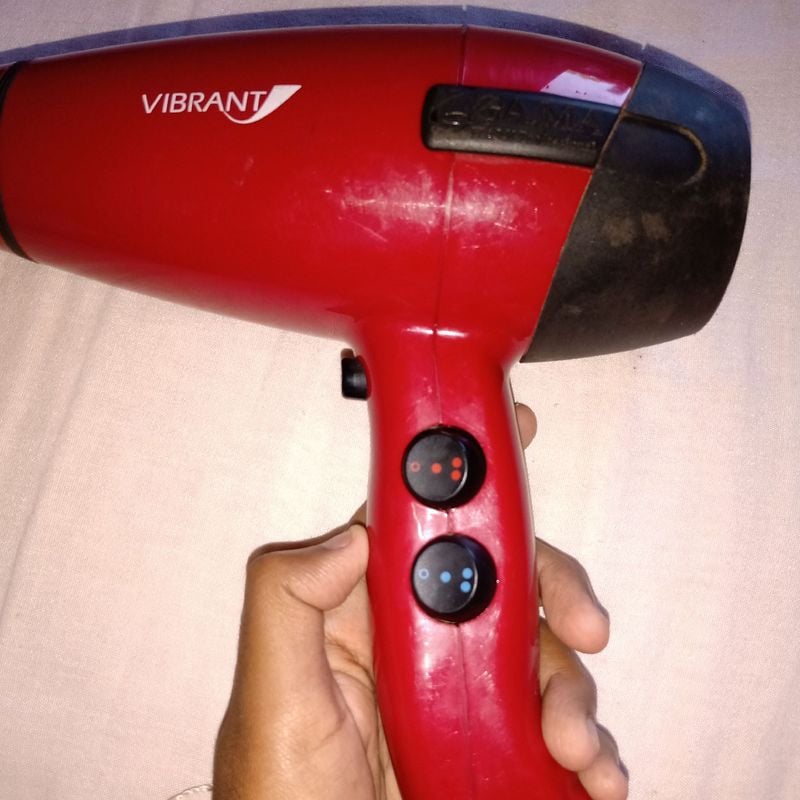 Secador de Cabelo Gama Italy Professional Vibrant Produto p/ Cabelos  Feminino Gama Usado 60424394 enjoei - Main Image