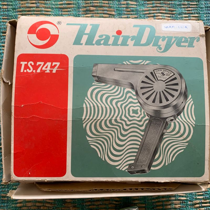 新品！未使用品！HAIR DRYER Secador de Cabelo Hair Dryer Vintage (Funcionando!) | Hair Dryer