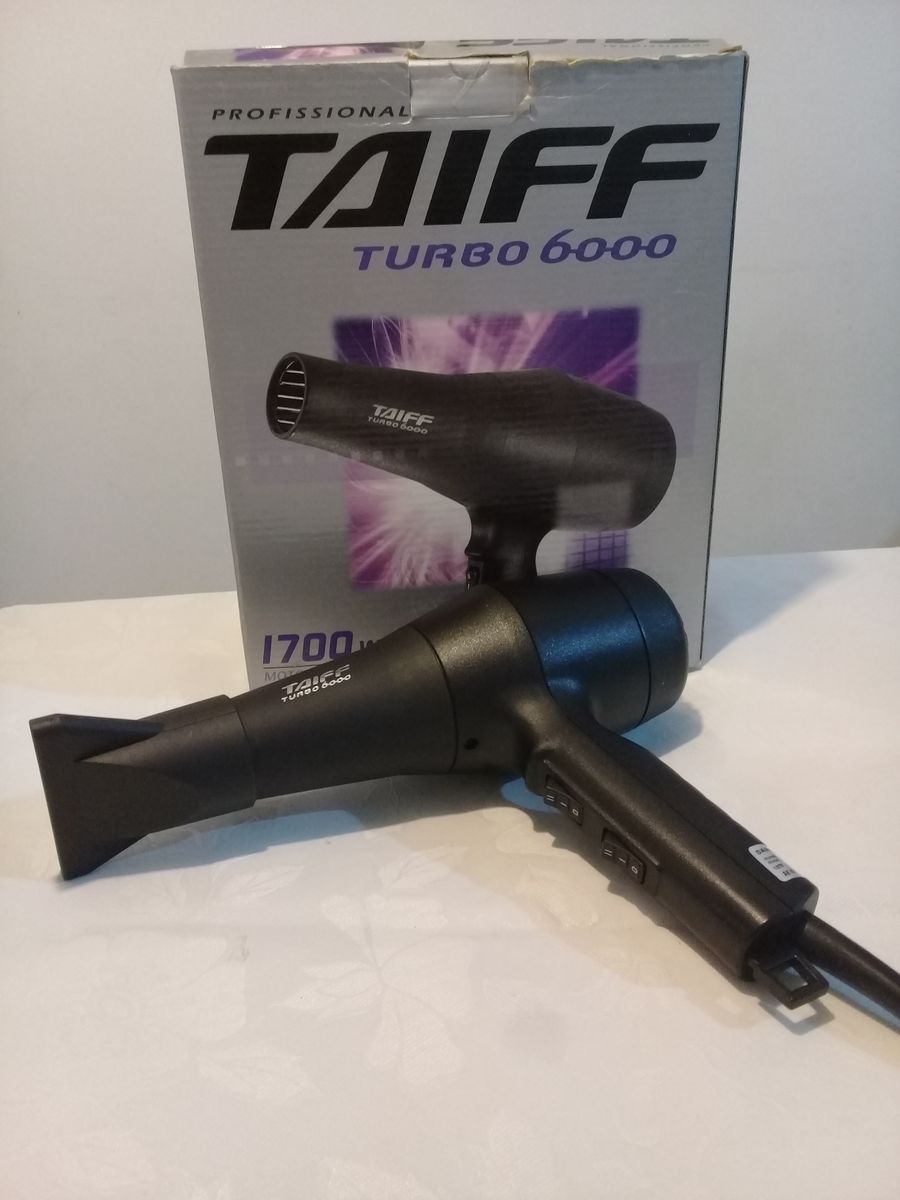 Secador de Cabelos Taiff Turbo 6000 | Eletrodoméstico Taiff Daihatsu ...
