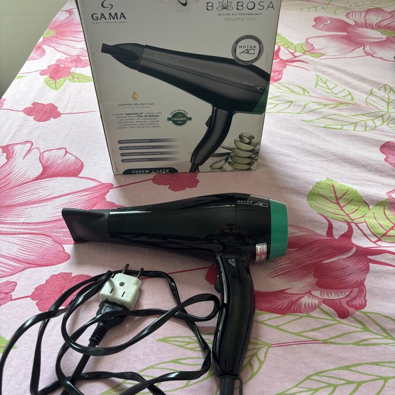 Secador Gama Italy Babosa Produto p/ Cabelos Feminino Gama Italy Usado  94891223 enjoei