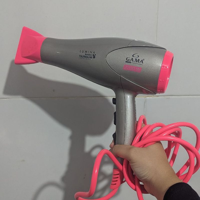 Secador Gama Italy Lumina Nano Tourmaline Item Info Eletro Gama Usado  106842403 enjoei