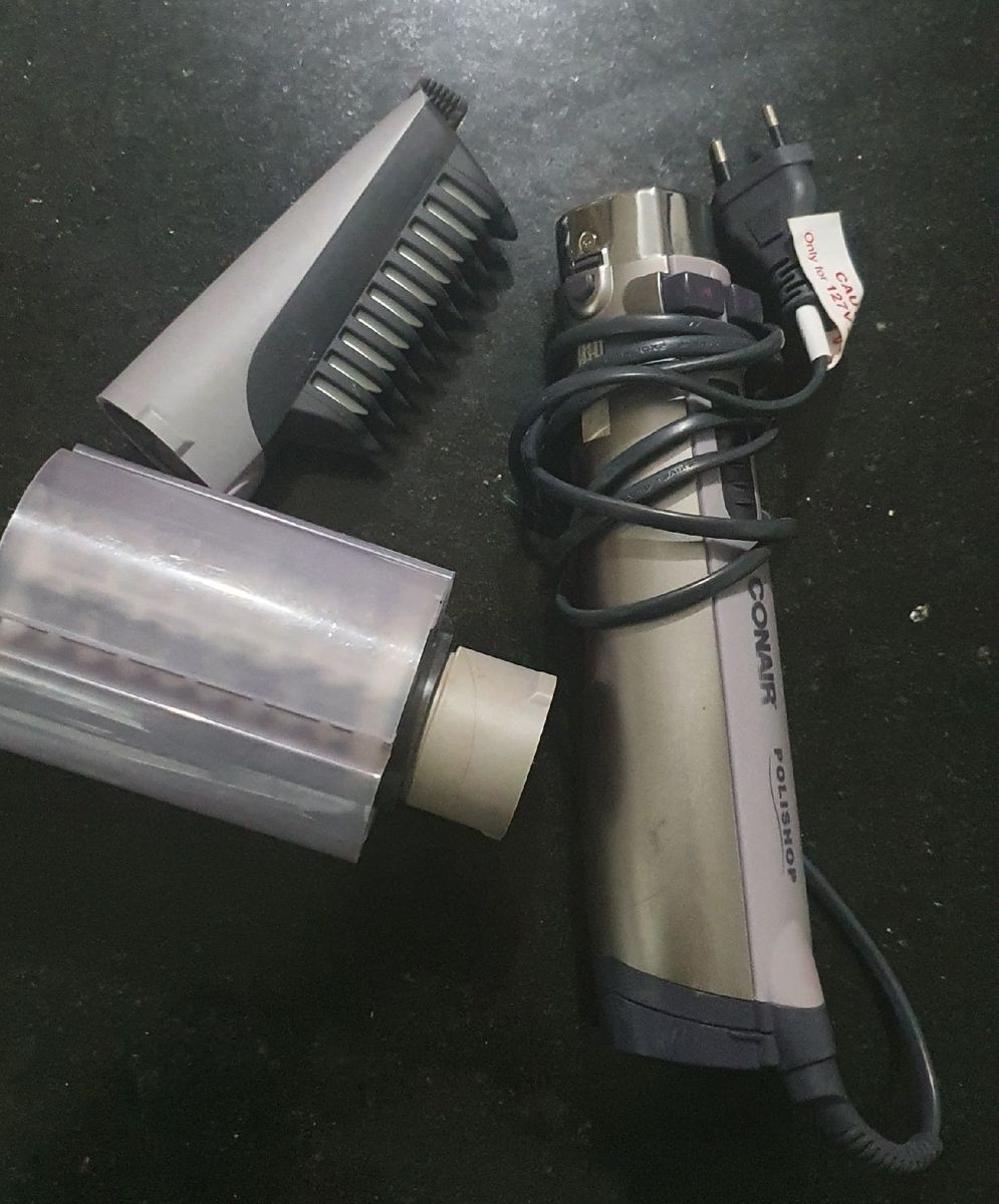 Secador Rotating Air Brush Conair, da 127v Produto