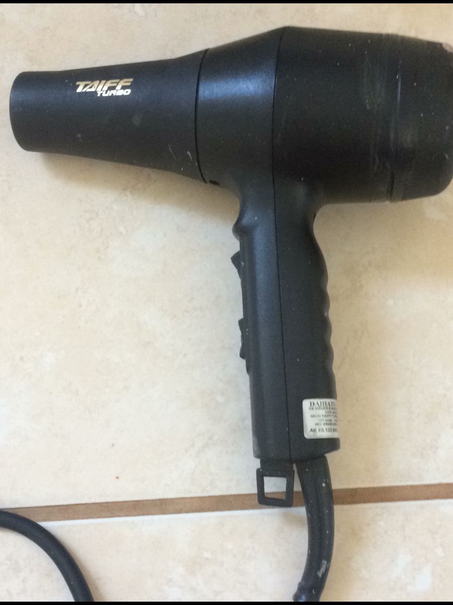 Secador Taiff Turbo 6000 Profissional | Produto p/ Cabelos Feminino ...