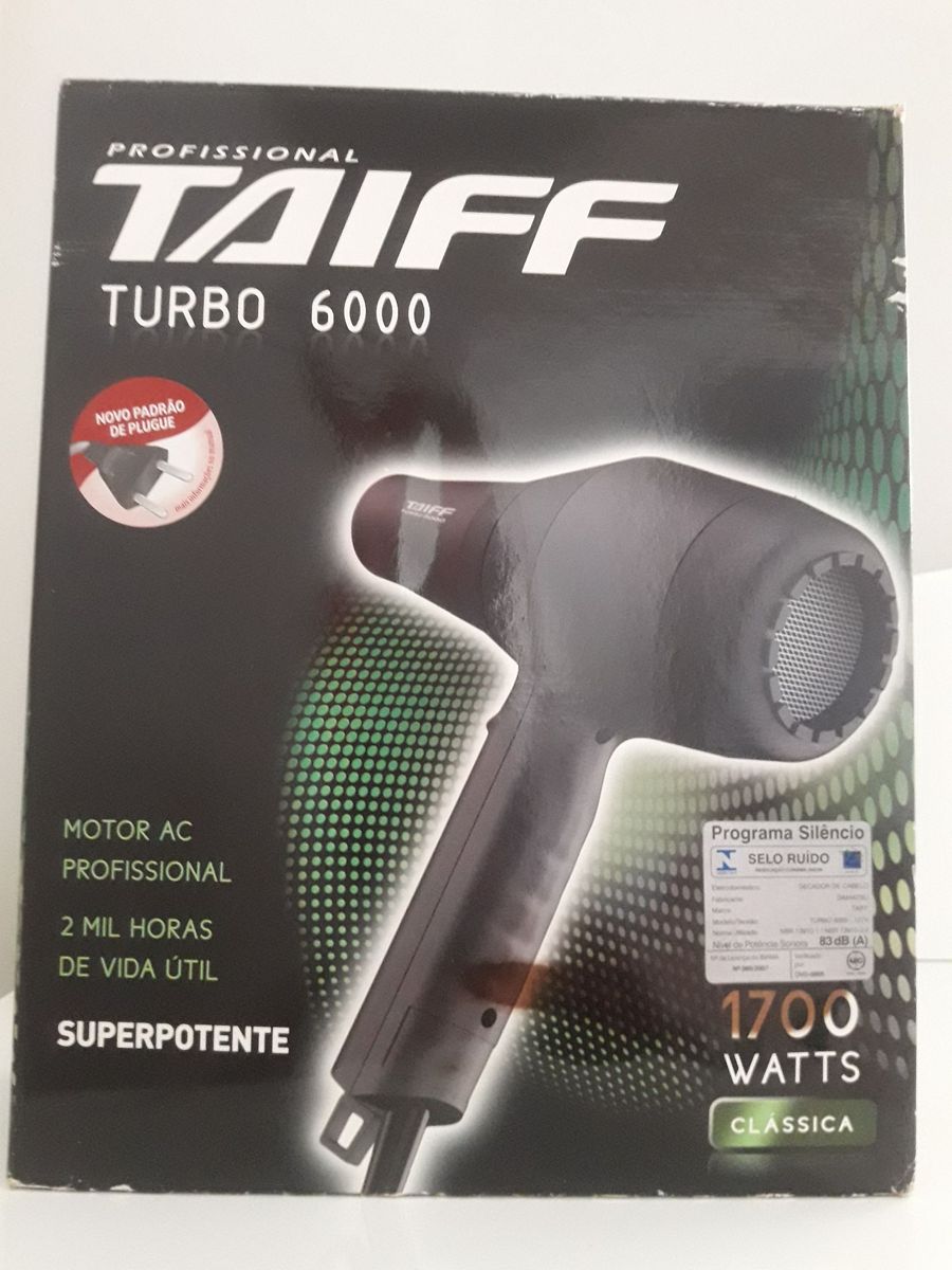 fight short Industrialize Secador Taiff Turbo 6000 | Produto p/ Cabelos Feminino Taiff Usado 39748291  | enjoei