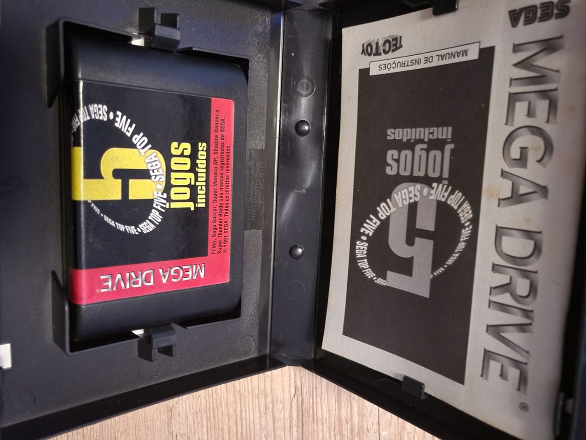 Top Five 5 Jogos Original Mega Drive