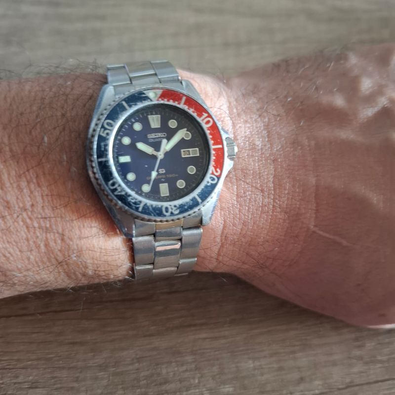 SEIKO Diver's 2625-001B(2625-0010)ペプシ δ Seiko Diver 2625-001b Vintage Quartz Watch Pepsi Bezel E26 | Seiko