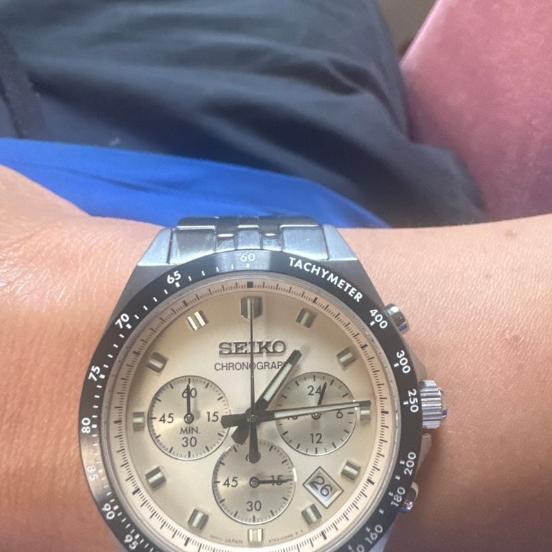 Seiko Selection S Series Quartz Chronograph Neo Vintage Sbtr045 É