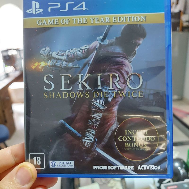 Sekiro Shadows Die Twice Ps4, Jogo de Videogame From Software Usado  66353869