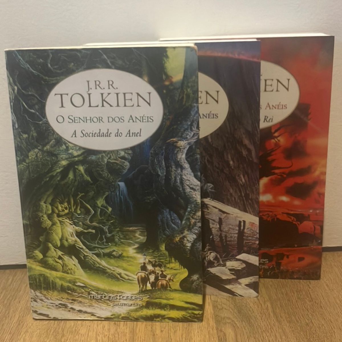 Senhor Dos Aneis Trilogia Completa | Livro Martin Fontes Usado ...
