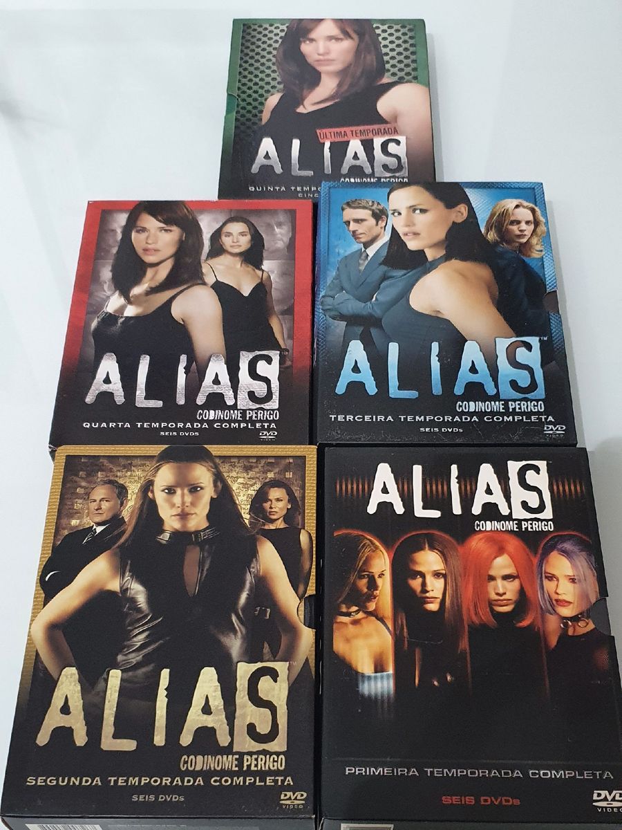 Serie Completa Dvd Alias Filme e Série Dvd Usado enjoei