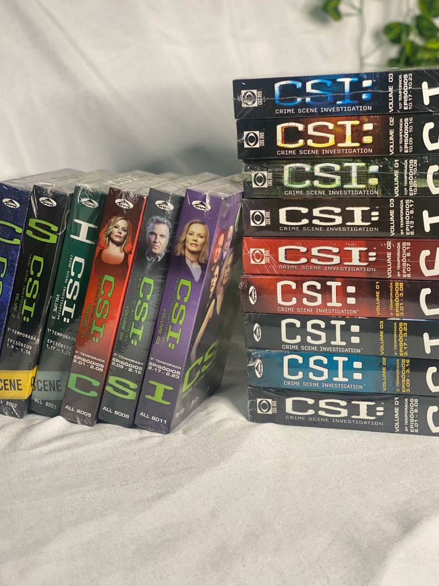 Série : Csi - Crime Scene Investigation ( 1ª,2ª,3ª,8ª,10° Temporada ...