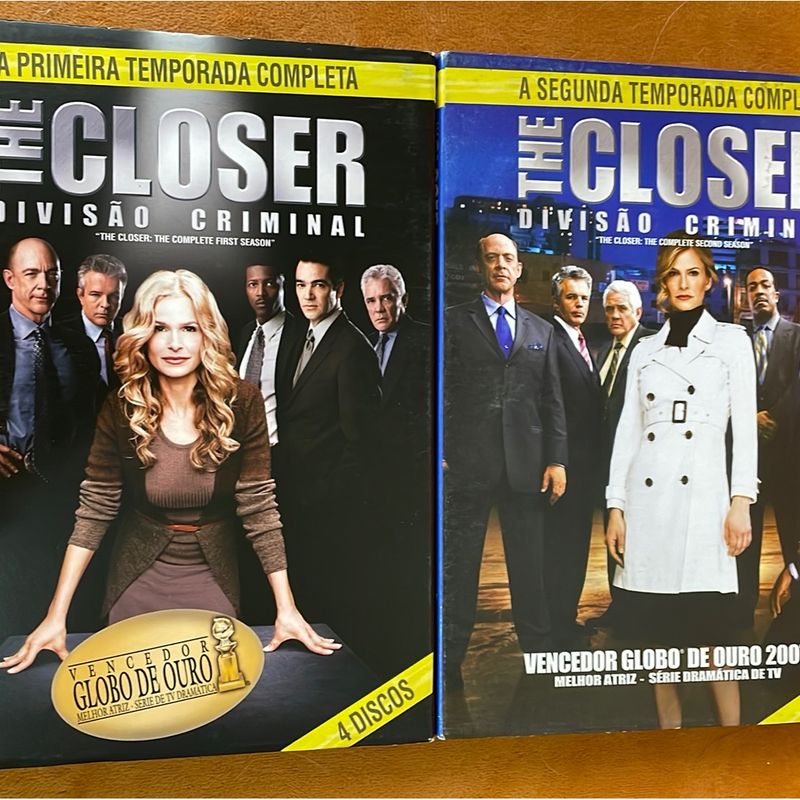 Serie The Closer 1 e 2 Temporadas, Filme e Série Dvd Usado 90412522