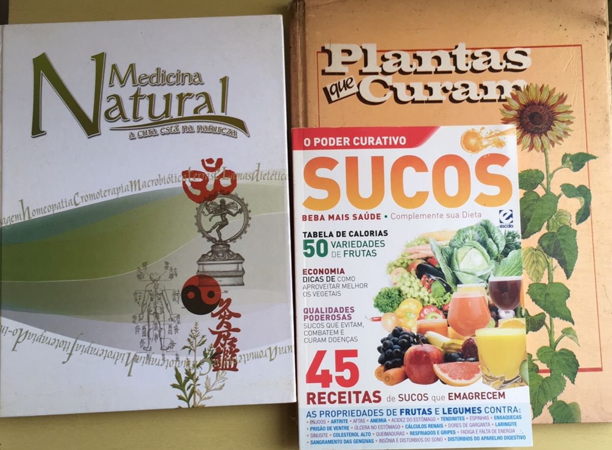 Série Vida Saudável Medicina Natural Plantas Que Curam O Poder Curativo Dos Sucos Livro