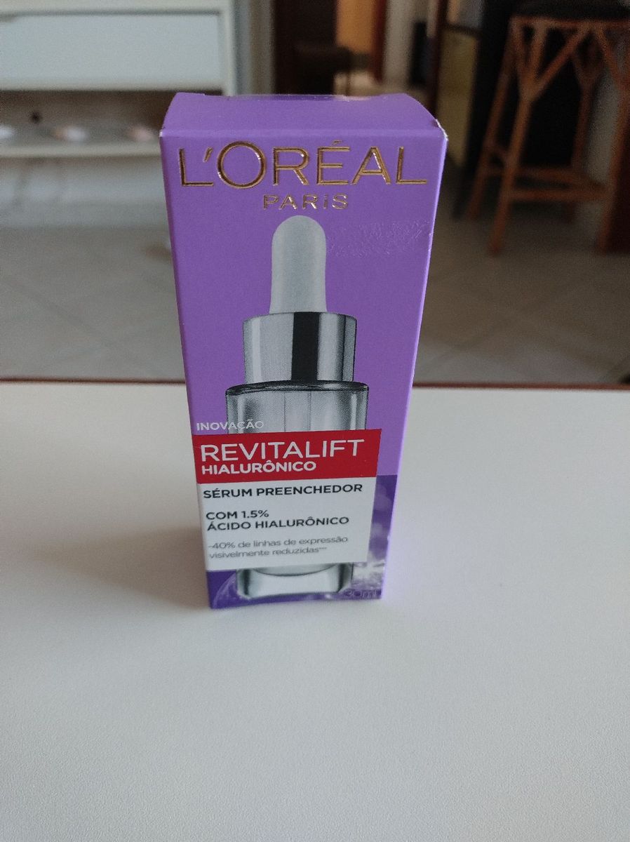 Sérum Preenchedor Anti Idade Revitalift Hialurônico Loreal Paris