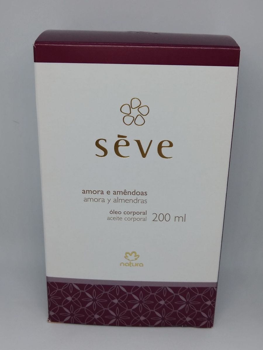 Sève Óleo Corporal Amora e Amêndoas 200 Ml | Cosmético Feminino Natura  Nunca Usado 63623980 | enjoei