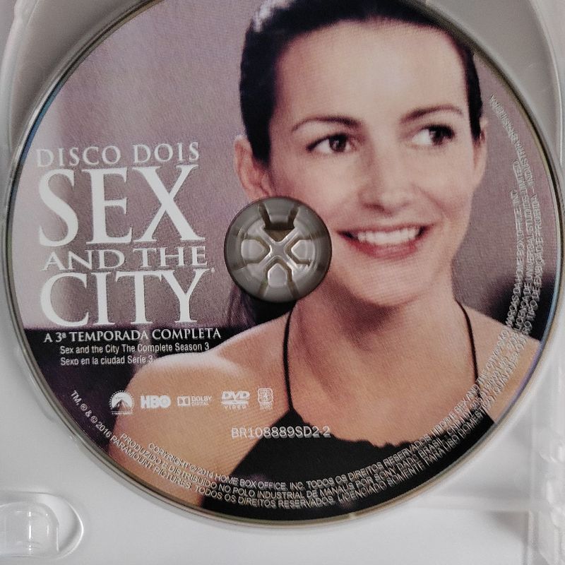 Sex And The City 3a Temporada 3 Dvds Paramount Usado  