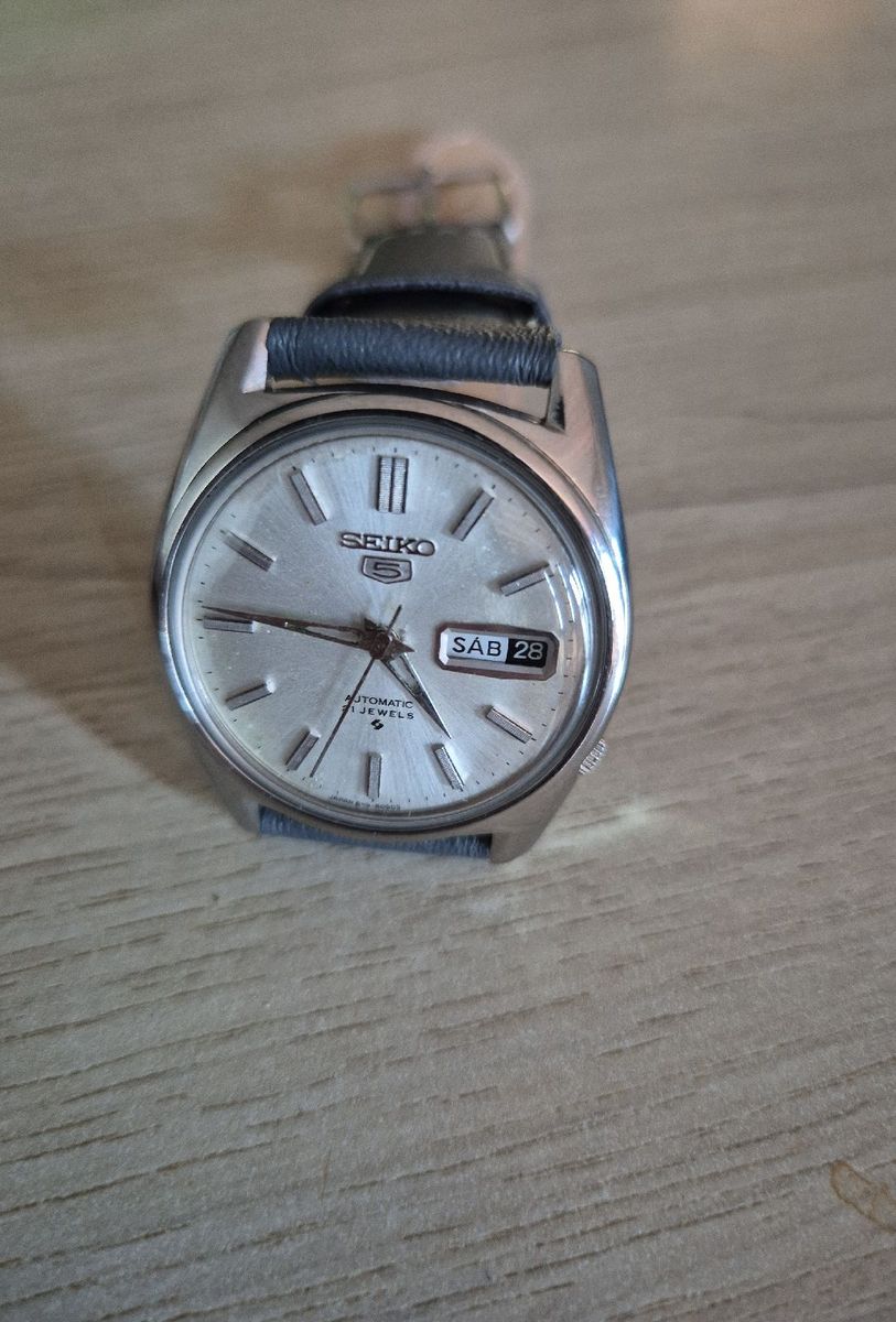 Seyko 5 Muito Bonito e Bem Conservado | Relógio Masculino Seiko Usado ...