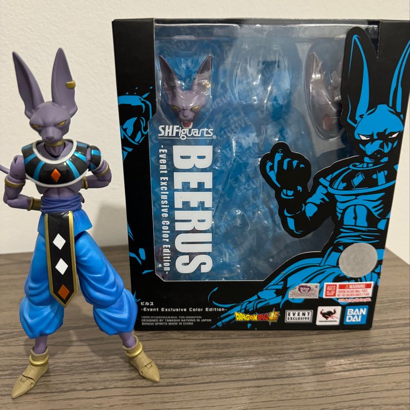 Figurine SH Figuarts Beerus Dragon Ball Super – Event Exclusive Color Edition – Bandai
