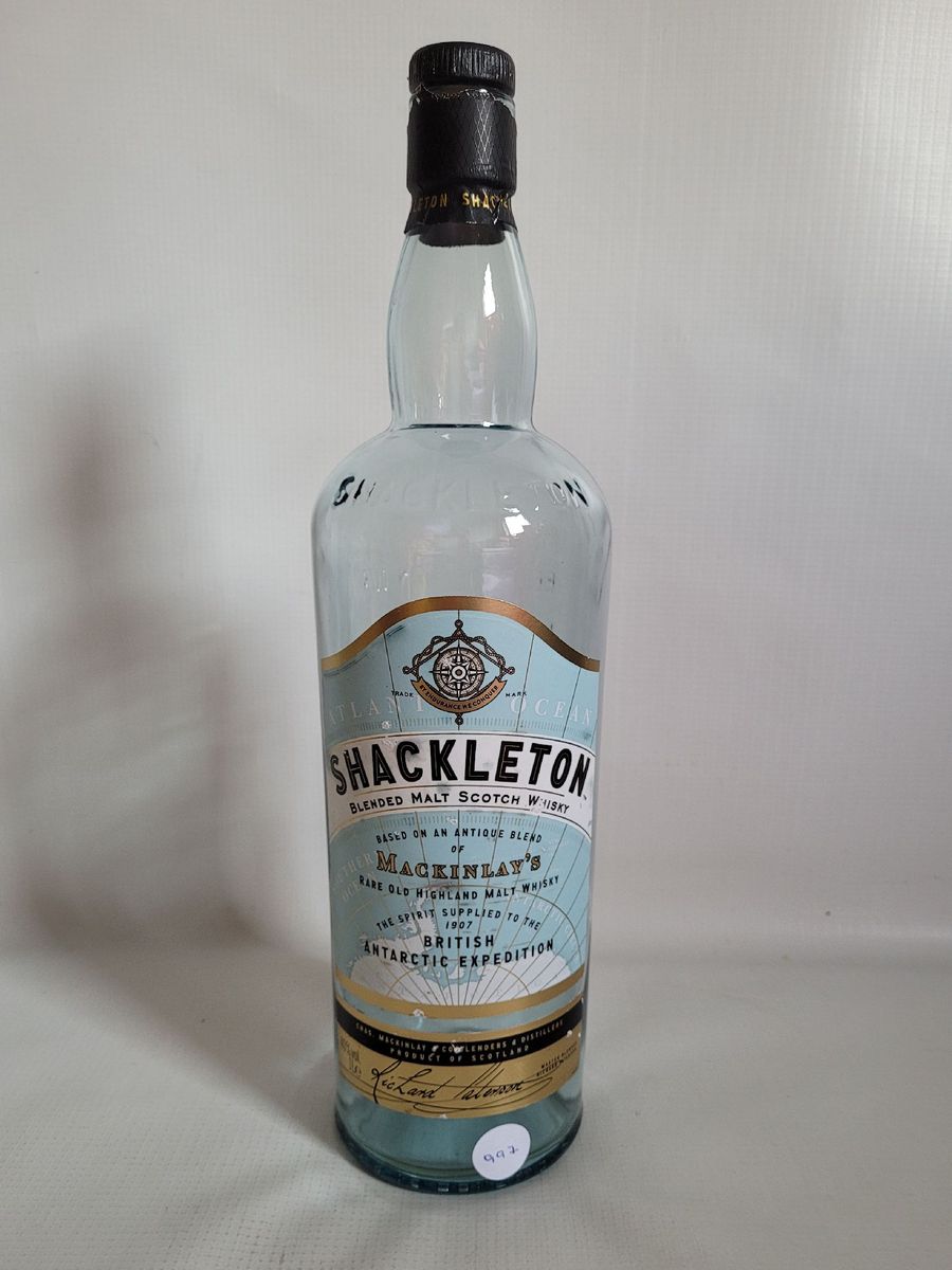 Shackleton Blended Malt, 1 Litro, Garrafa Vazia | Item de Decoração ...