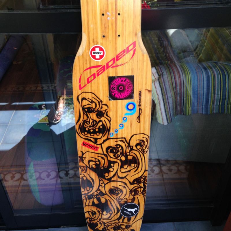 Shape Longboard Loaded Bhangra | Item p/ Esporte e Outdoor Loaded