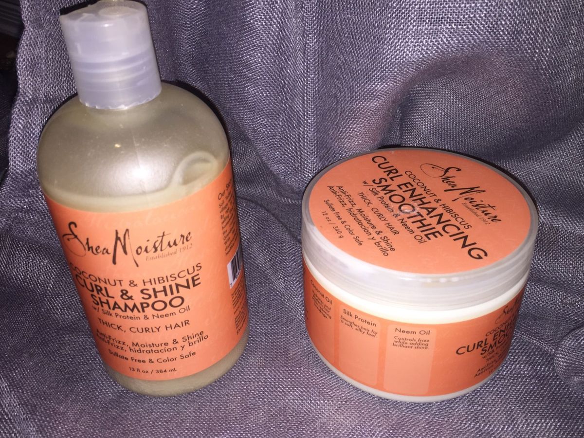 Shea Moisture Shampoo + Condicionador Produto p/ Cabelos Feminino