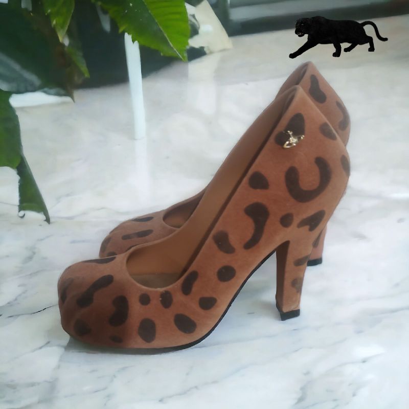 Shoe Vivienne Westwood Anglomania X Melissa Womens Beige Animal