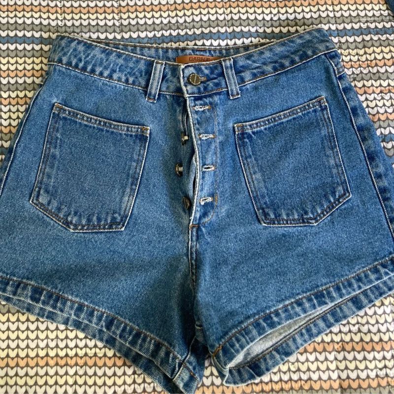 Short 40 Jeans  Shorts Feminino Garage Rio Nunca Usado 93056132