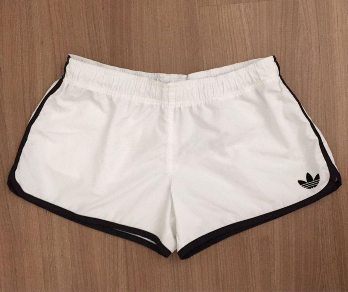 womens white adidas shorts