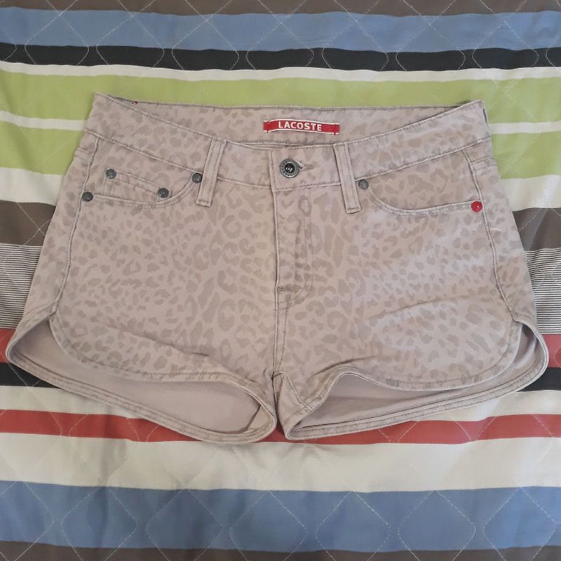 Shorts top lacoste feminino