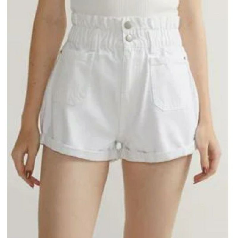 Shorts Branco, Shorts Feminino Usado 95592431