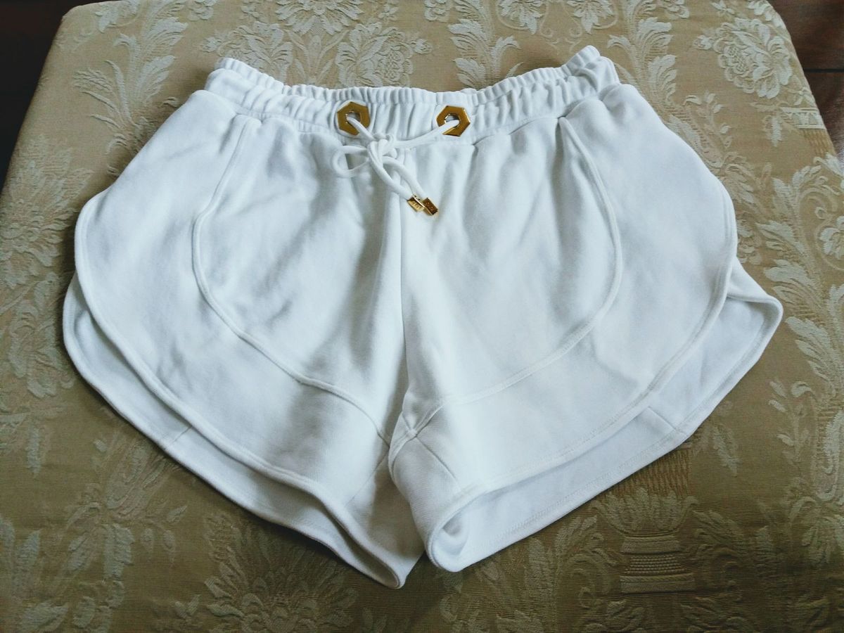 Short Branco Bo.bô Shorts Feminino Bo.Bô Usado 19399209 enjoei