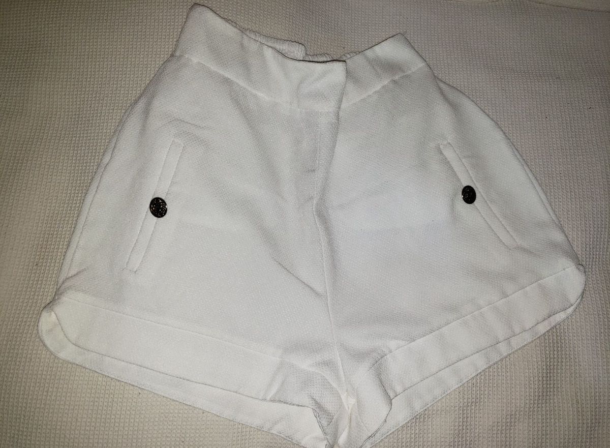 Short Branco Zimpy | Shorts Feminino Zimpy Usado 67094615 | enjoei