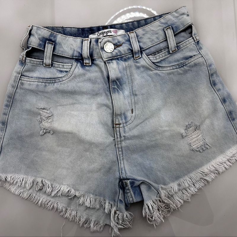 Short sales cintura desfiada