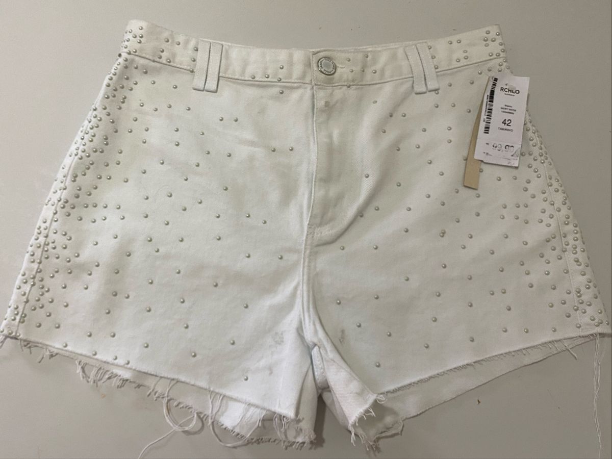 riachuelo short cintura alta