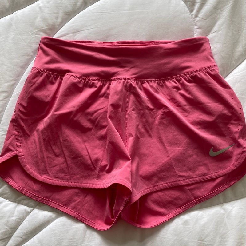 Nike store pink shorts