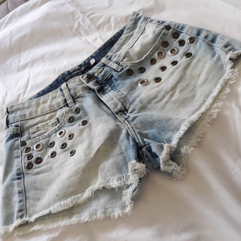 Mini Shorts Jeans, Shorts Feminino Youcom Usado 94709970