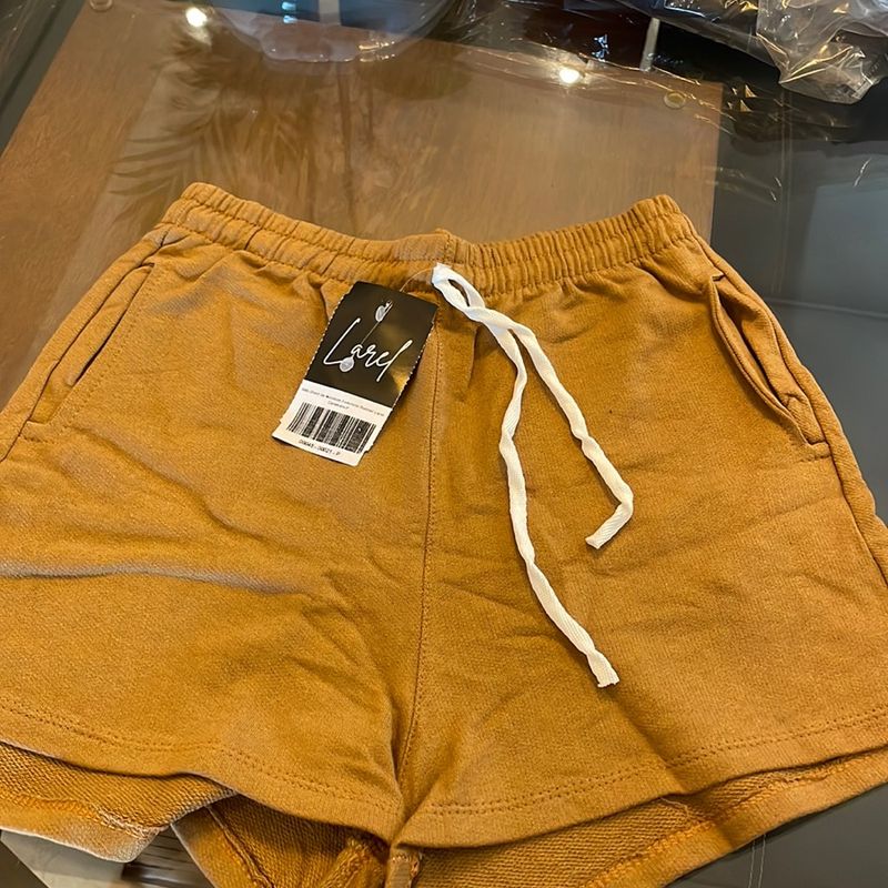 Short de Moletom Feminino Pp e P Shorts Feminino Larel Nunca