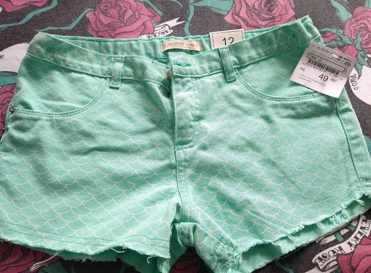 short tamanho 12
