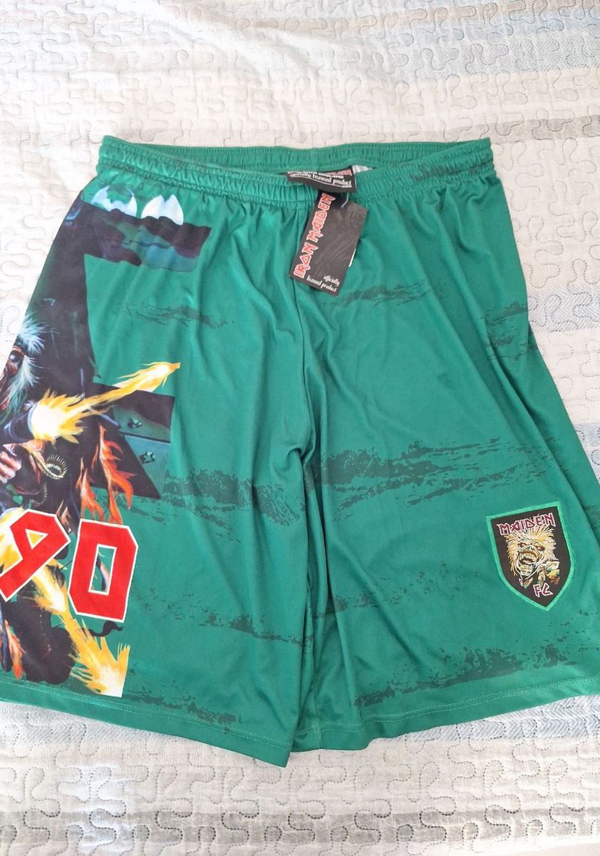 Short Iron Maiden Oficial. | Shorts Feminino Iron Maiden Nunca Usado ...
