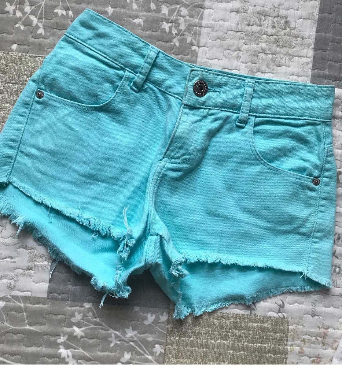 shorts jeans azul