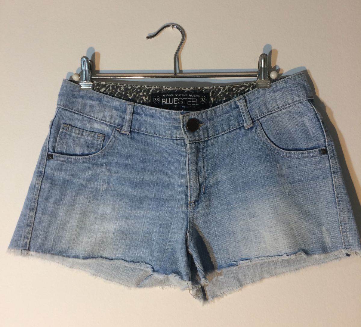 short jeans blue steel
