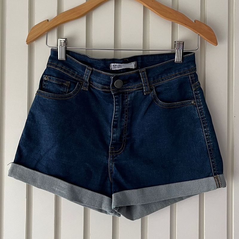 Shorts jeans best sale feminino blue steel