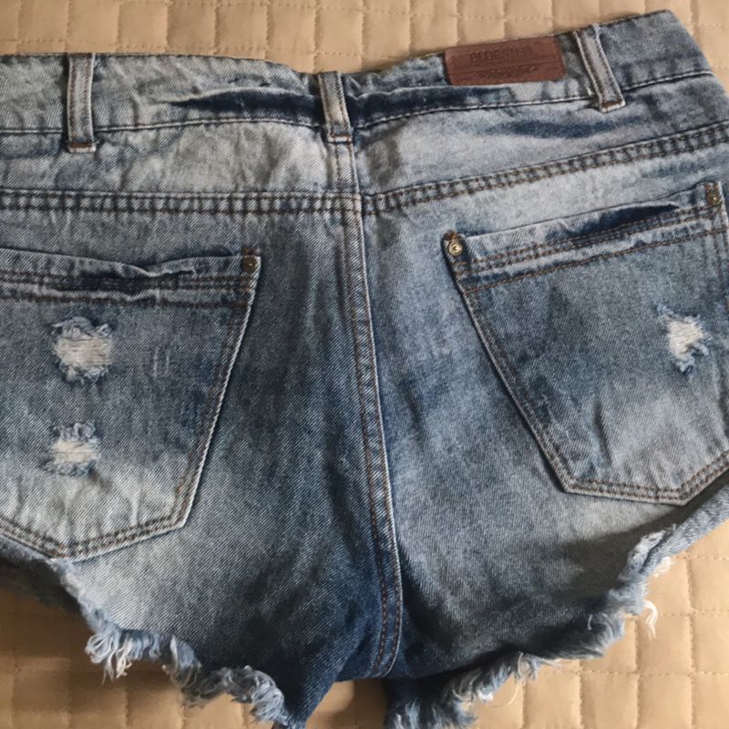 Short Jeans Bluesteel | Shorts Feminino Blue Steel Usado 49383030 | enjoei