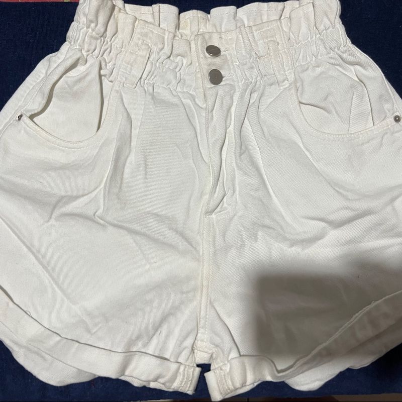 Short jeans 2024 branco renner