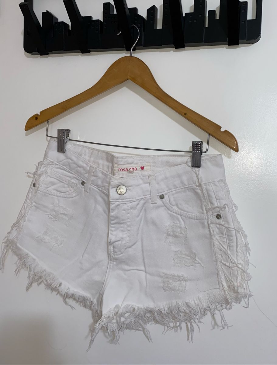 short jeans rosa cha