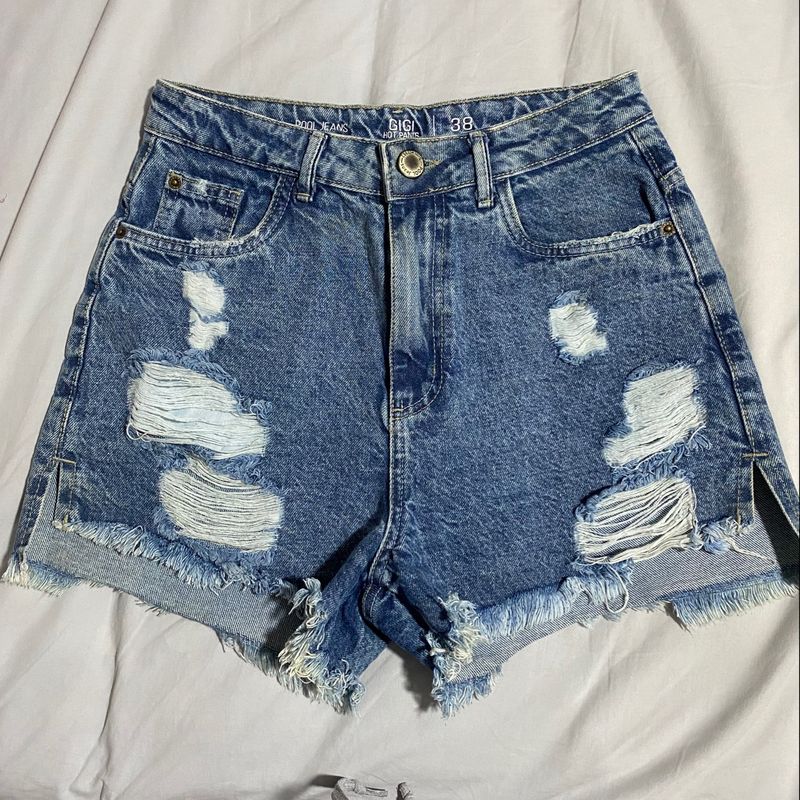 Short jeans cintura alta hot sale riachuelo