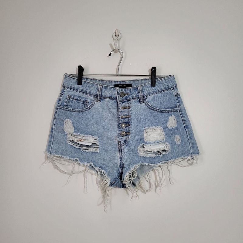 Forever 21 shop shorts cintura alta