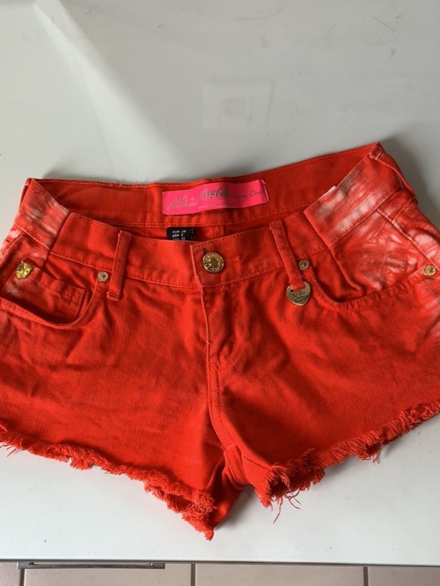 short jeans coca cola