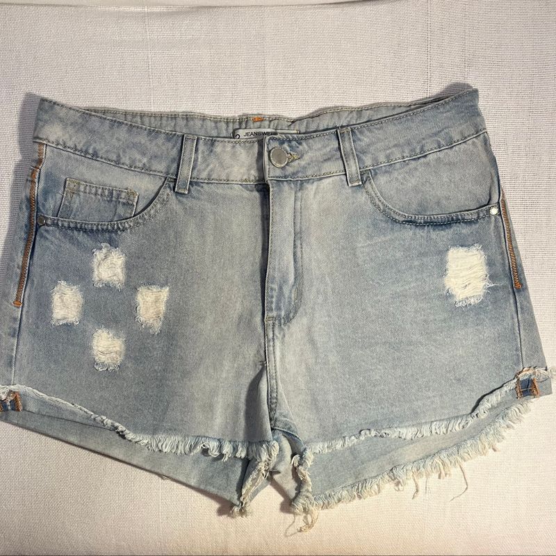 Shorts jeans na store c&a